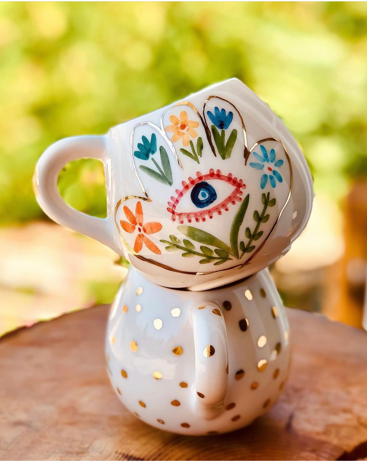 Fatima`s Hand Tasse - Gross