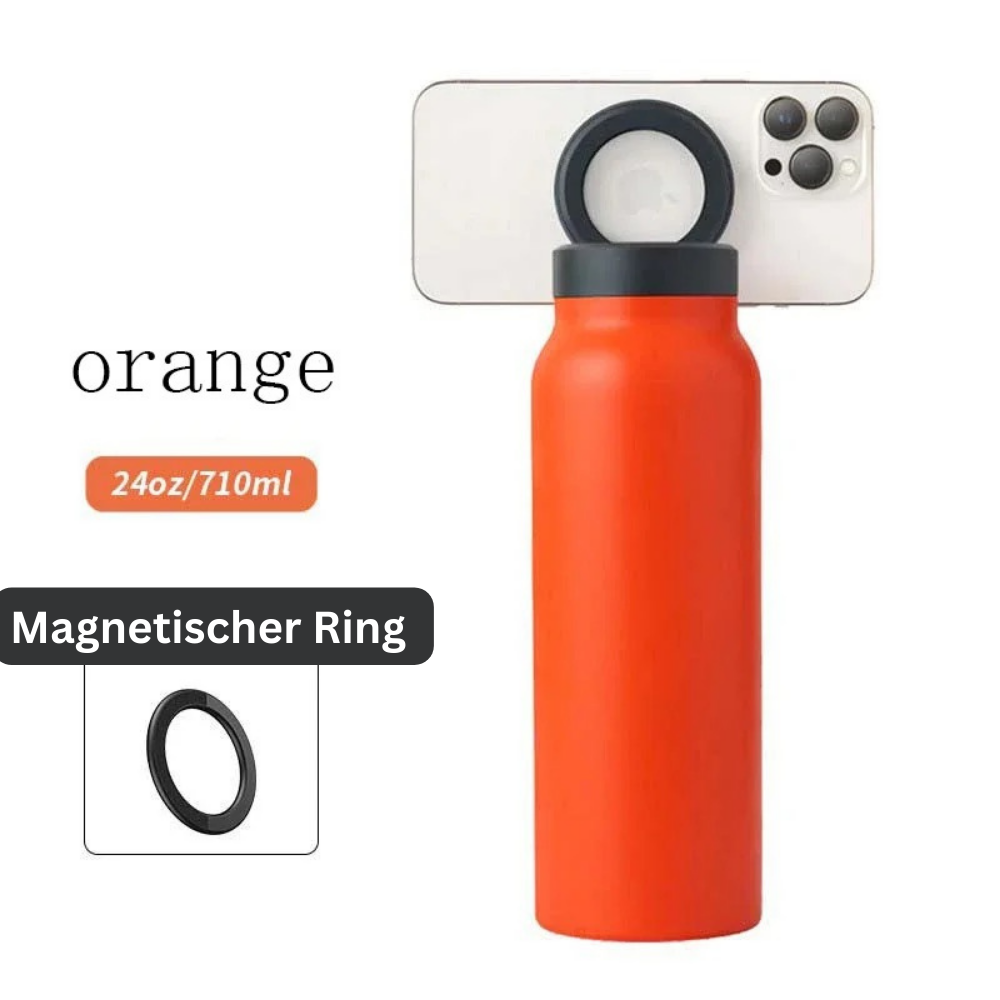 HydroRing™ - Magnetische Thermowasserflasche